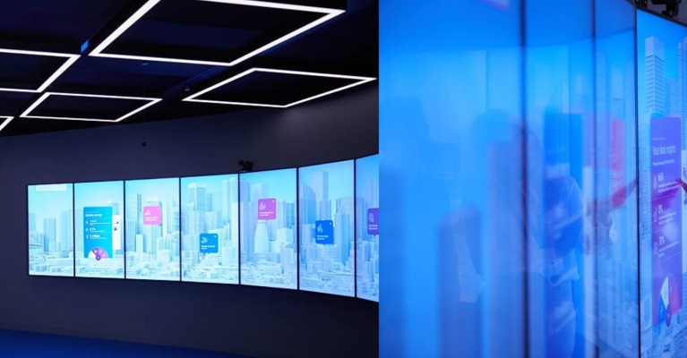 Interactive screen in Riyadh Saudi arabia